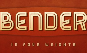 Bender – A Typeface Design